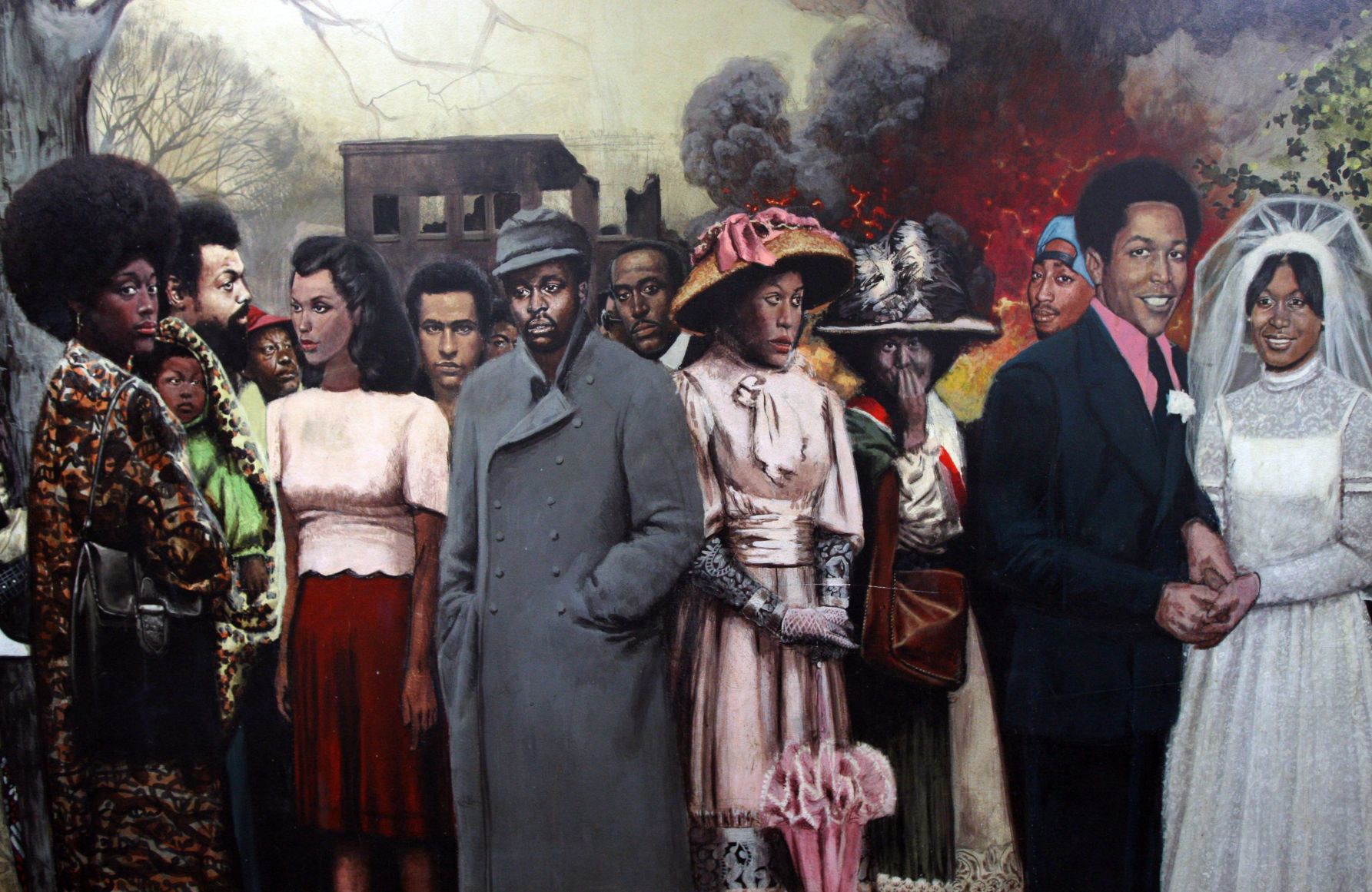 Tulsa's Lacy Park mural: A 60-foot-long history lesson